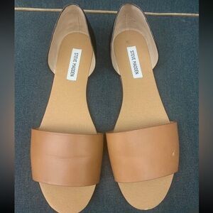 STEVE MADDEN “Sidestep” leather slip on sz 12